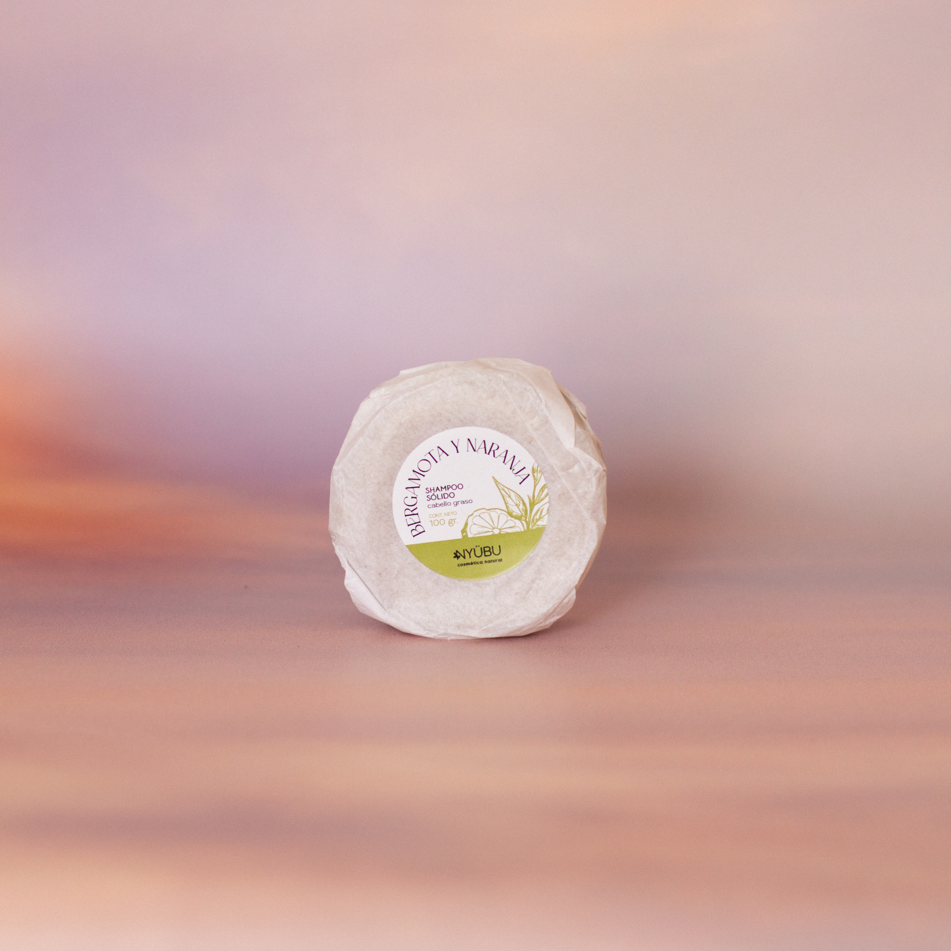 Shampoo Cabello Graso: Bergamota + Naranja