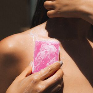 Jabón de Coco - Aroma Frambuesa