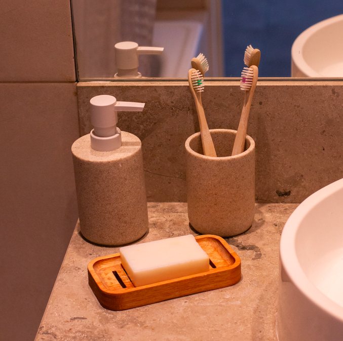 Jabonera doble sustentable - Imagen 3