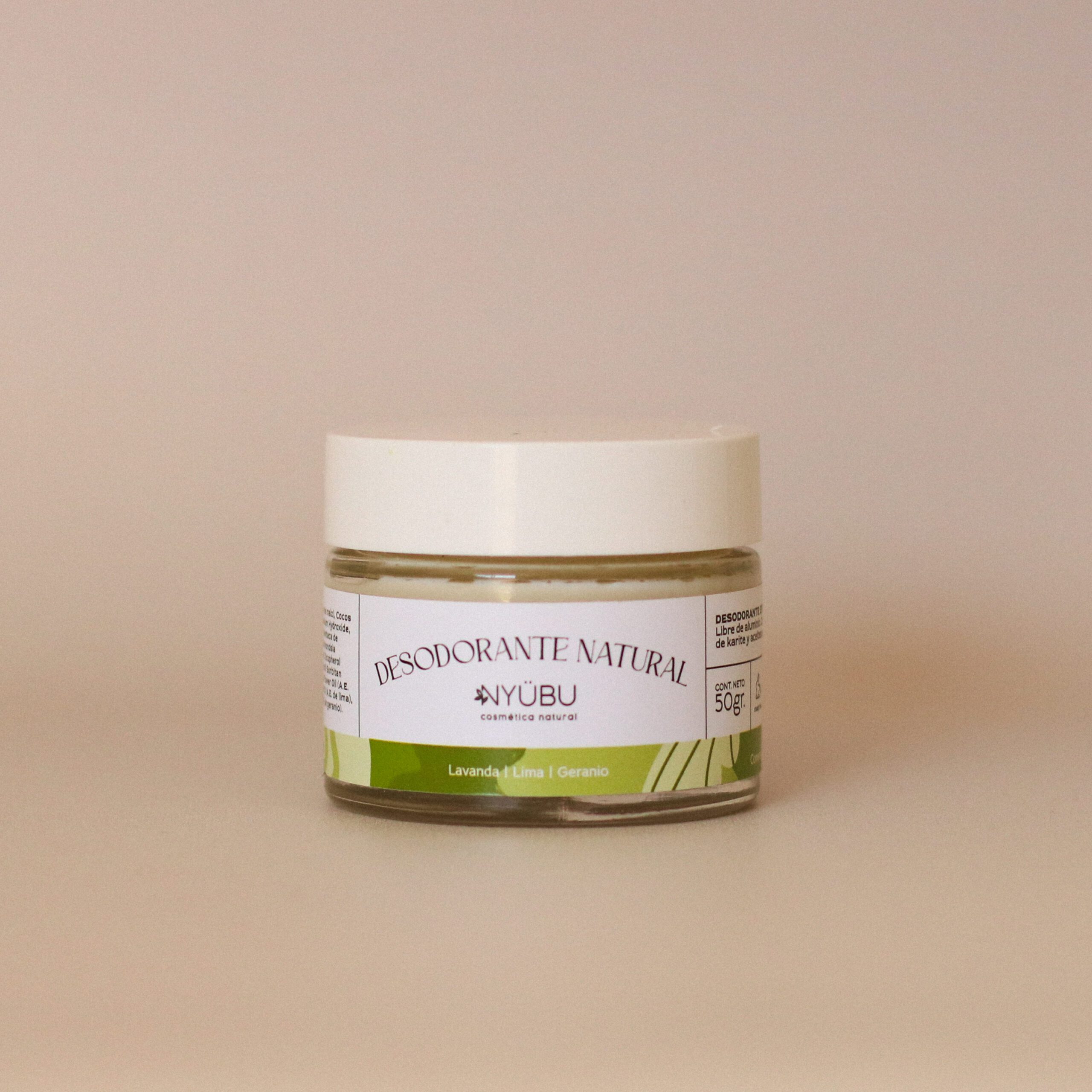 Desodorante: Lavanda + Lima + Geranio