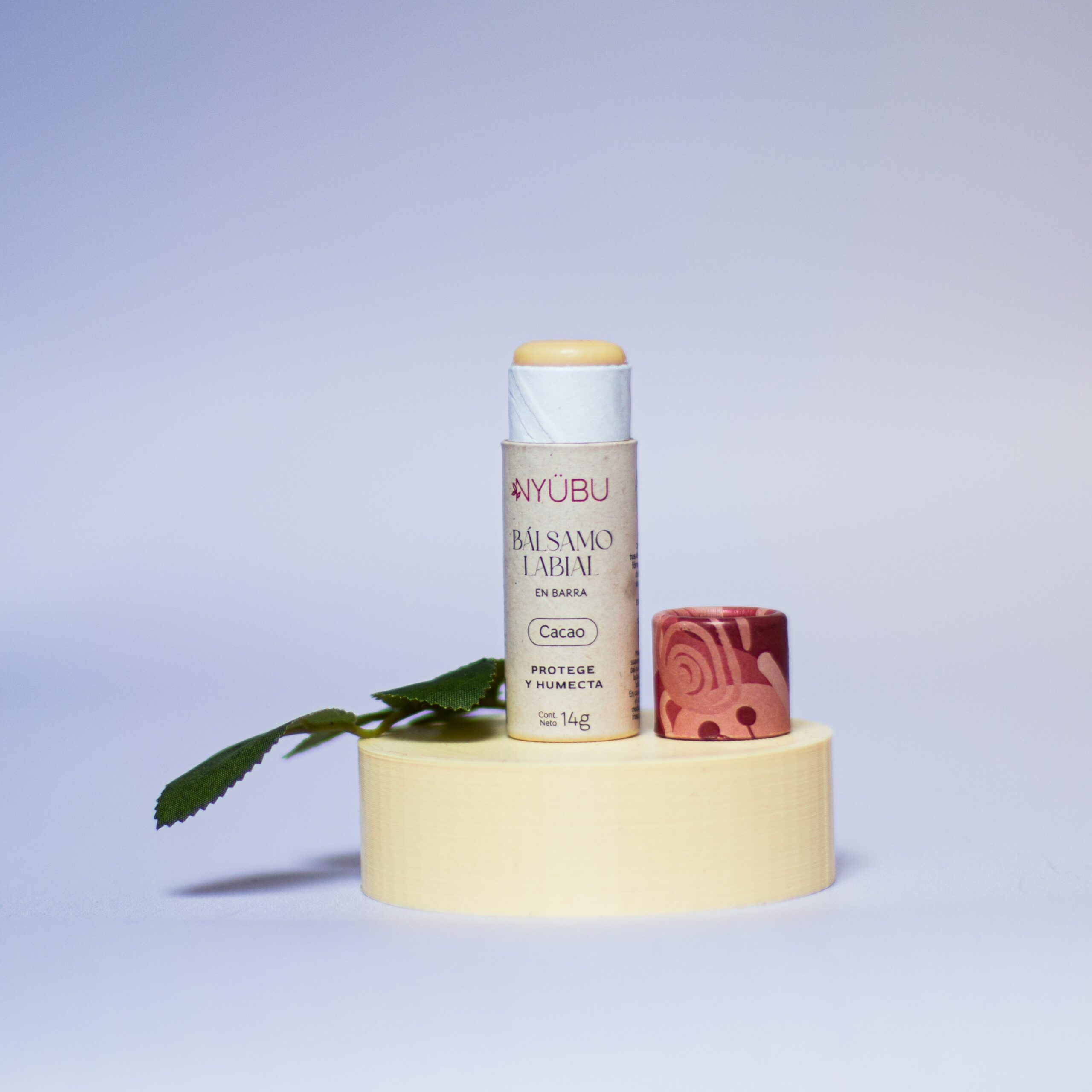 Bálsamo labial en barra: cacao - Imagen 5